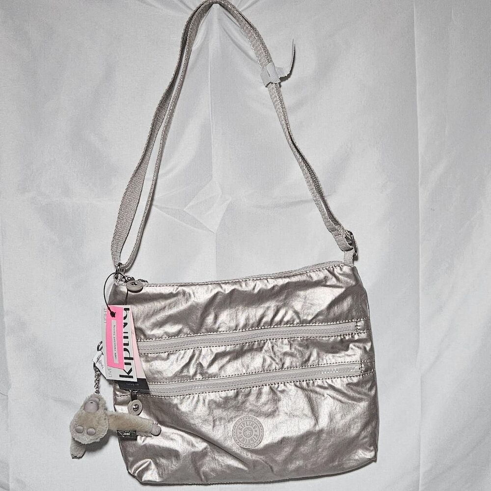 Kipling Alvar Crossbody • Metallic Glow • NWT